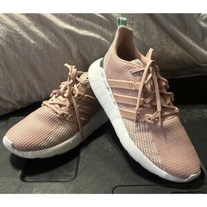 Adidas Questar Flow Women's Sz 8 Pink Cloudfoam Spirit Running Tennis Shoes
